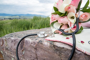 creative bouquet photo at ranch club missoula